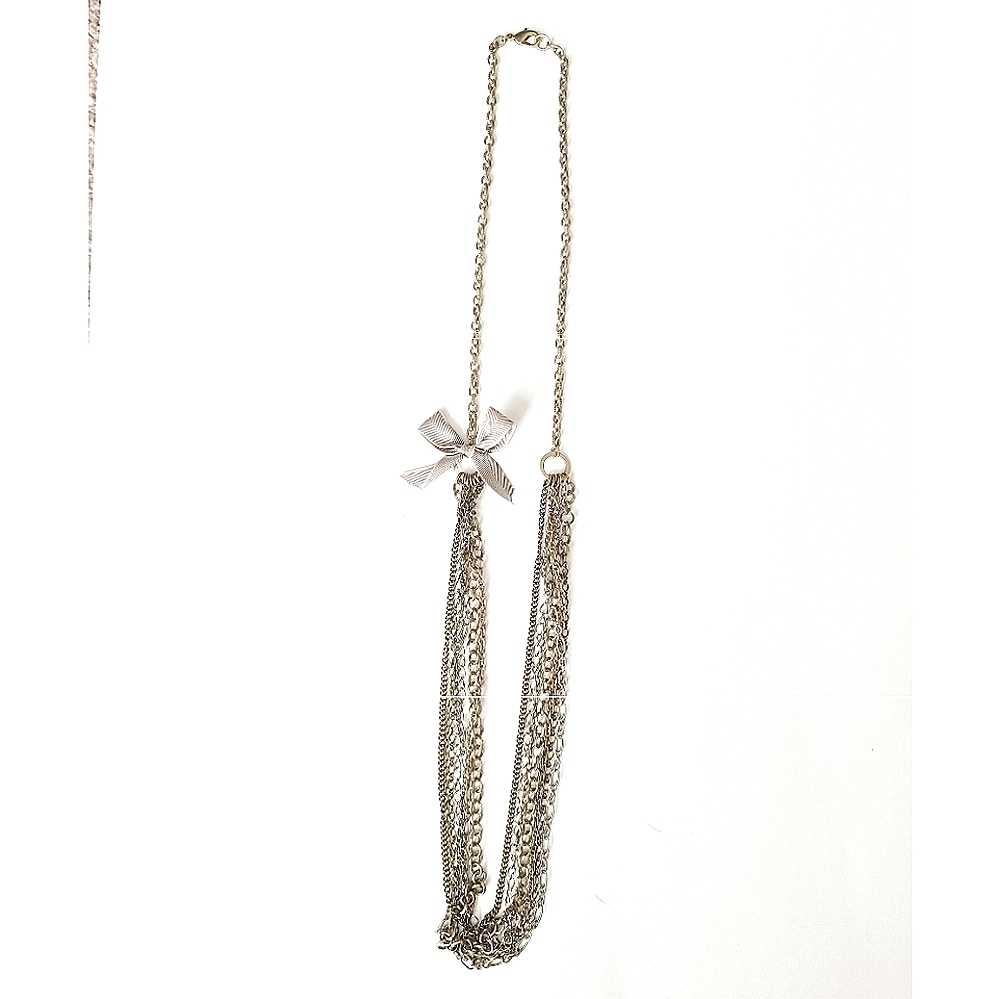 8/25 long multistrand necklace